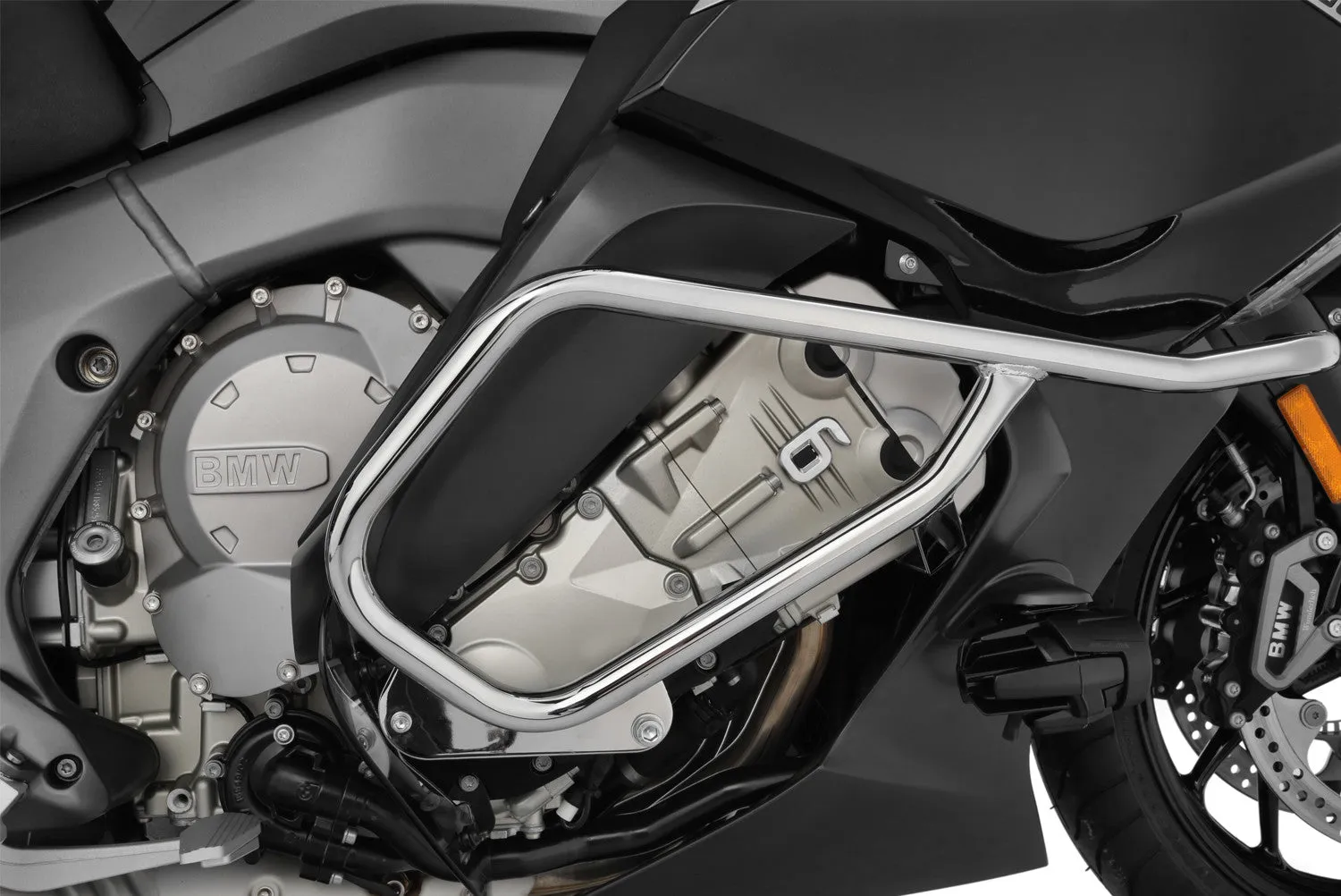 Wunderlich Engine Protection Bar Set For BMW K1600B / GT / GTL (Black)