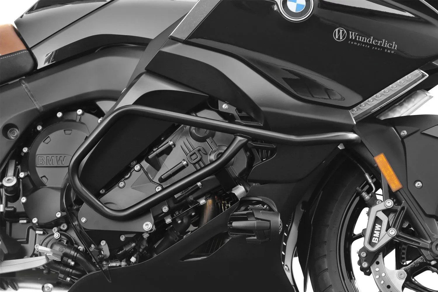Wunderlich Engine Protection Bar Set For BMW K1600B / GT / GTL (Black)