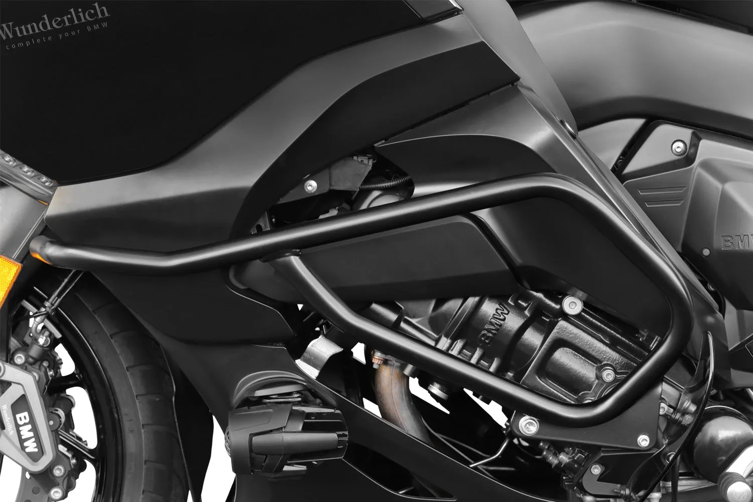 Wunderlich Engine Protection Bar Set For BMW K1600B / GT / GTL (Black)